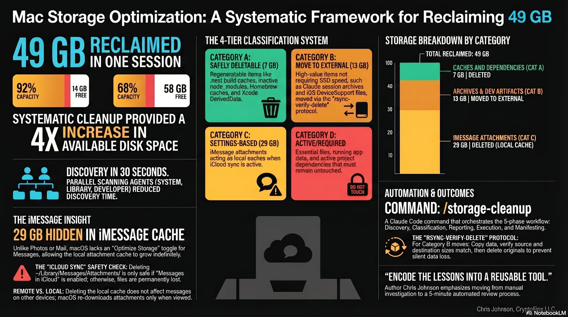 Storage Cleanup Infographic
